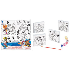 PAW Patrol Color Your Own Canvas Painting Kit