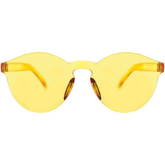 Vibrant Yellow Team Spirit Glasses