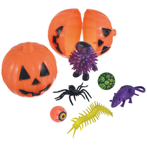 Halloween Jack-O'-Lantern Surprise Toy Favors, 12 Pack