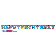 Disney Toy Story 4 Jumbo Birthday Banner - Customizable Age