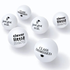 Graduation Celebration Pong Balls Set