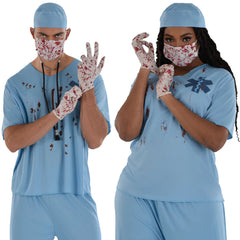 Bloody Surgeon Accessory Set for Halloween - One Size