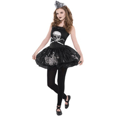 Zomberina Halloween Costume for Girls - Child M (8-10)