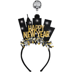 New Year's Eve Light-Up Ball Drop Headband