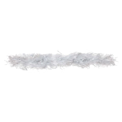 Silver Feather Boa - 72" Costume Accessory for Team Spirit