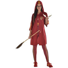 Women's Gryffindor Quidditch Costume - Harry Potter Halloween Attire - Adult XL