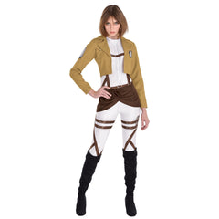 Women's Attack on Titan Halloween Costume - Adult L (10-12)