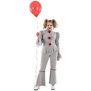 Women's Pennywise Halloween Costume - IT Chapter 2 - Adult 2XL (18-20)