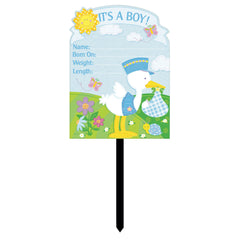 "It's a Boy" Yard Sign Decoration with Personalization, 56-Inch