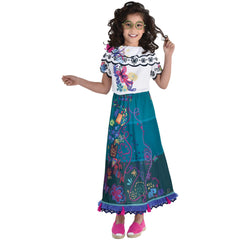 Disney Encanto Mirabel Halloween Costume for Girls - Child M (8-10)