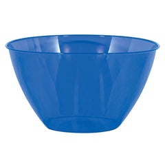 Bright Royal Blue 24oz Plastic Serving Bowl