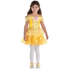 Disney Princess Belle Light-Up Halloween Costume for Kids - Child M (8-10)