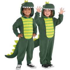 Dinosaur Zipster Costume Jumpsuit - Toddler (3-4)