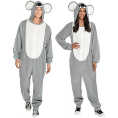 Cozy Koala Zipster Costume for Adults - Adult S/M
