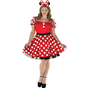 Disney Minnie Mouse Classic Women's Halloween Costume - Adult 2XL