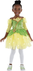 Disney Princess Tiana LED Light-Up Halloween Costume for Girls - Toddler (3-4)