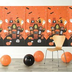 Spooky Friends Halloween Room Roll Scene Setter