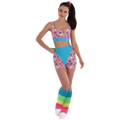 80s Workout Costume Set - Large/X-Large