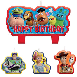 Disney Toy Story 4 Birthday Candle Set