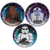 Star Wars Galaxy of Adventures 7" Round Dessert Plates - 8 Count