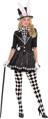 Women's Dark Mad Hatter Halloween Costume - Adult M