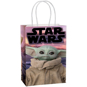 Star Wars The Mandalorian "The Child" Customizable Kraft Gift Bags - 8 Pack