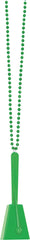 Green Clacker Necklace - Noisemaker
