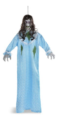 5-Foot Hanging Exorcist Prop with Blue Dress