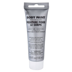 Silver Non-Toxic Body Paint - 100ml Tube