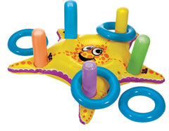 Starfish Inflatable Ring Toss Game for Summer Fun