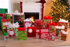 Extra Large Glitter Chalkboard Christmas Gift Bag