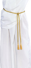 Elegant Gold Rope Costume Belt with Tassels