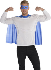 Royal Blue Superhero Cape Costume Accessory - One Size