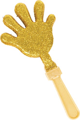 Sparkling Glitter Hand Clapper Noisemakers - 12 Pack for New Year's Eve
