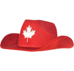 Canadian Cowboy Hat - Celebrate Canada Day in Style!