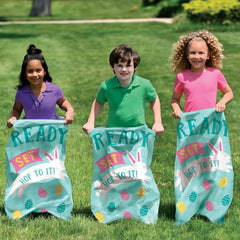 Easter Potato Sack Race Game Set