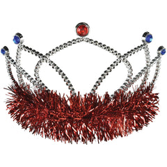 Patriotic Red, White & Blue Team Spirit Tiara