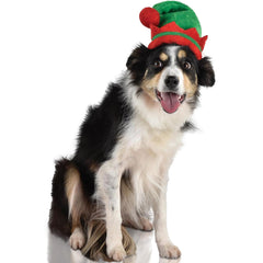 Festive Elf Hat for Pets - XS/S