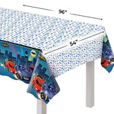 Warner Bros Batwheels Plastic Table Cover