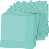 Robin's Egg Blue Beverage Napkins