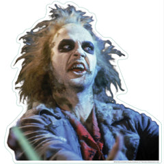 Beetlejuice Halloween Window Cling