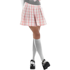 90s Plaid Mini Skirt Costume Accessory - Adult S/M