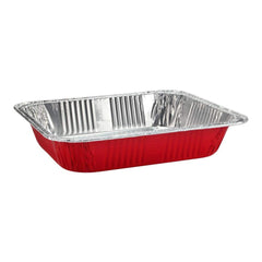 Red Aluminum Half Chafing Pan