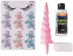Whimsical Unicorn 3D Pumpkin Decorating Kit - 4 Piece Set