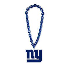 New York Giants Large Fan Chain Necklace