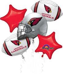 Arizona Cardinals Foil Balloon Bouquet