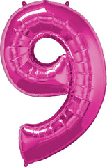 Rose Gold Number 8 Foil Super Shape Balloon