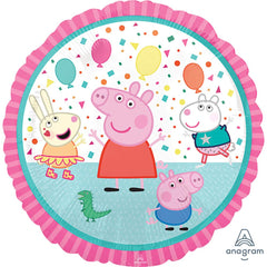 Peppa Pig Metallic Foil Balloon - 18 Inch