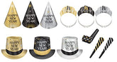 Amscan Party City New Years 50 Person Kit 2025 New Years