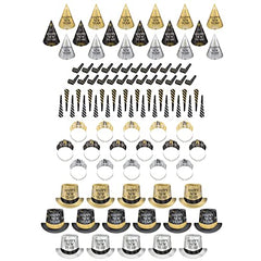 Amscan Party City New Years 50 Person Kit 2025 New Years